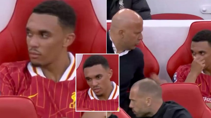 Bị thay ra sớm, Trent Alexander-Arnold bất ngờ phản ứng với HLV Liverpool - ảnh 4